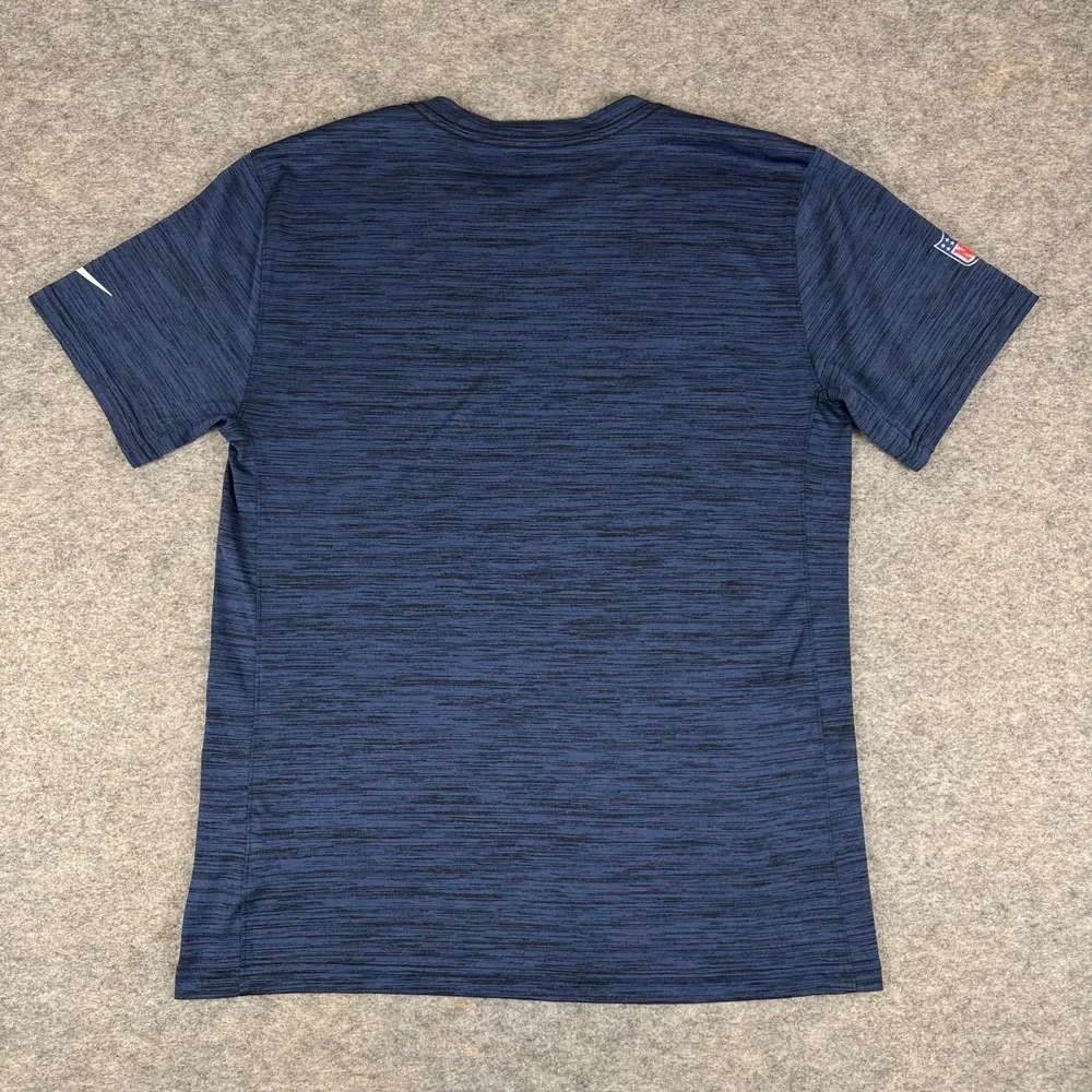 Nike Dri Fit Tennessee Titans On Field Apparel T-Shirt Blue Mens Medium M